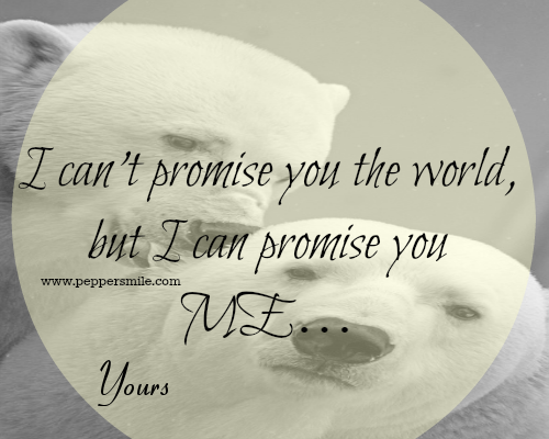 Customized Promise Your Cards For Your Love Ones