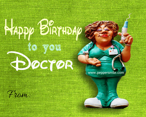birthday wishes to doctor