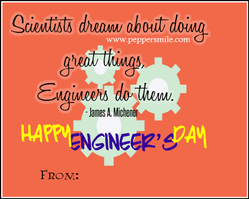 15 September Engineers Day