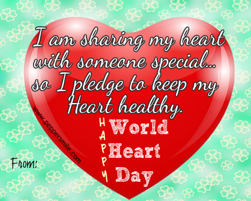 World Heart Day I Pledge